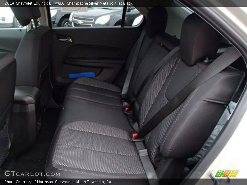 Champagne Silver Metallic / Jet Black 2014 Chevrolet Equinox LT AWD