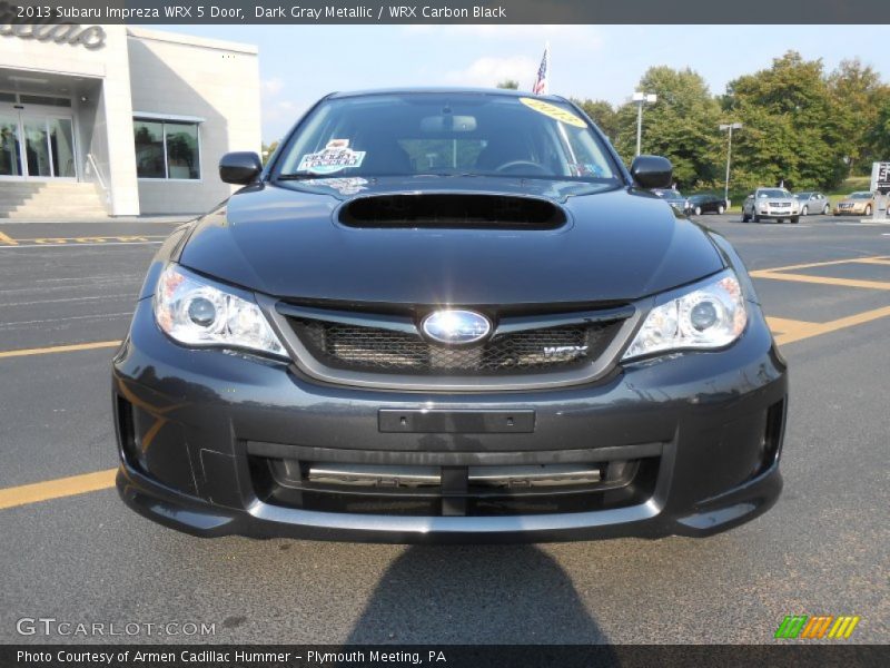 Dark Gray Metallic / WRX Carbon Black 2013 Subaru Impreza WRX 5 Door