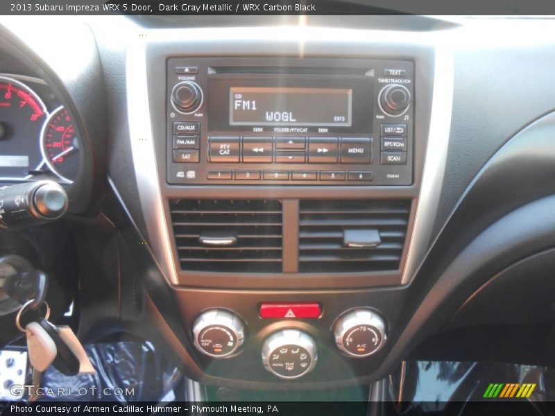 Dark Gray Metallic / WRX Carbon Black 2013 Subaru Impreza WRX 5 Door