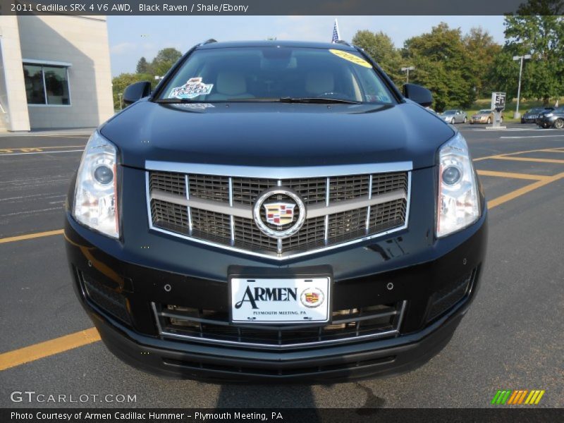 Black Raven / Shale/Ebony 2011 Cadillac SRX 4 V6 AWD