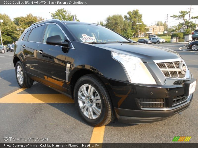 Black Raven / Shale/Ebony 2011 Cadillac SRX 4 V6 AWD