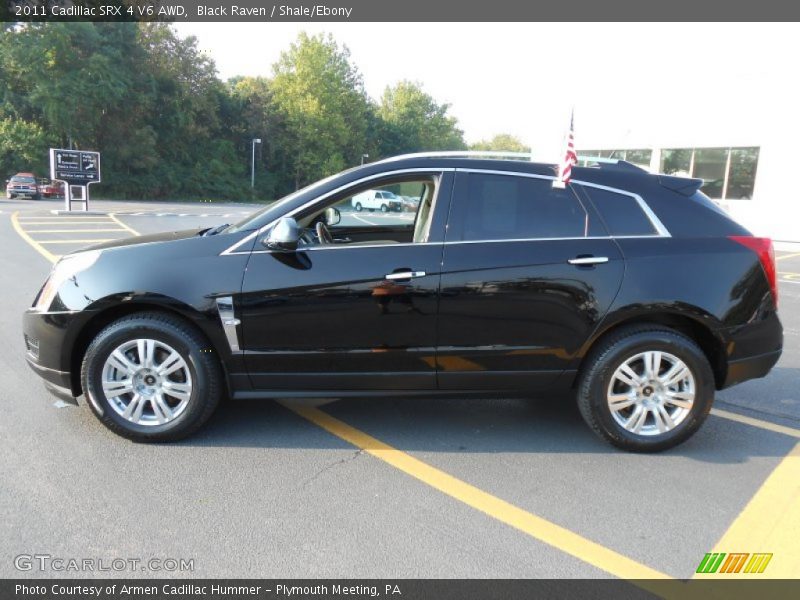 Black Raven / Shale/Ebony 2011 Cadillac SRX 4 V6 AWD