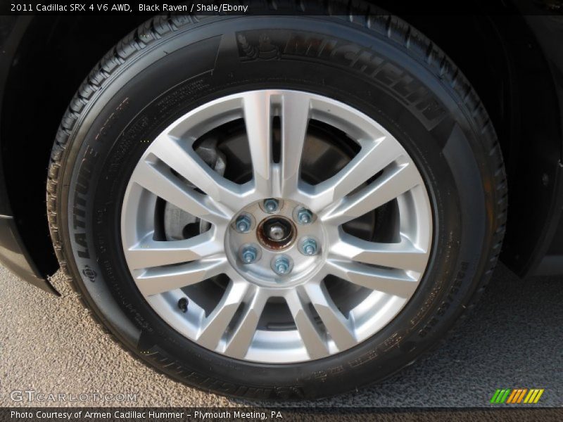 Black Raven / Shale/Ebony 2011 Cadillac SRX 4 V6 AWD