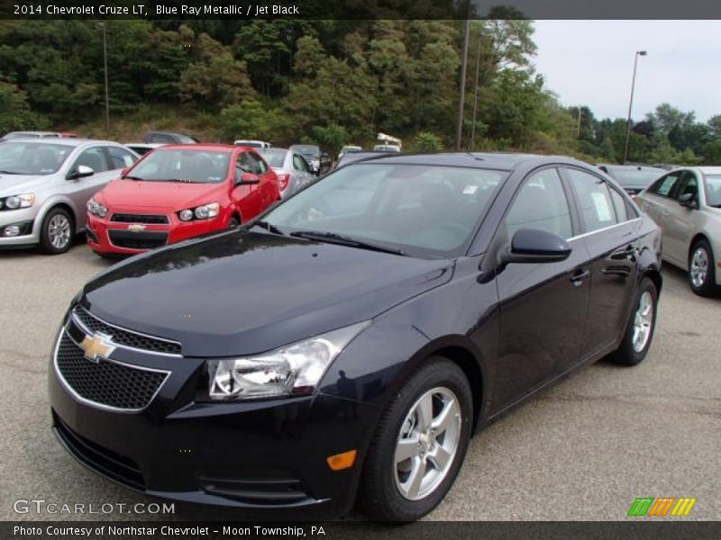 Blue Ray Metallic / Jet Black 2014 Chevrolet Cruze LT