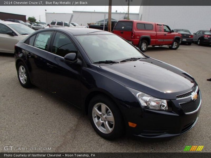 Blue Ray Metallic / Jet Black 2014 Chevrolet Cruze LT