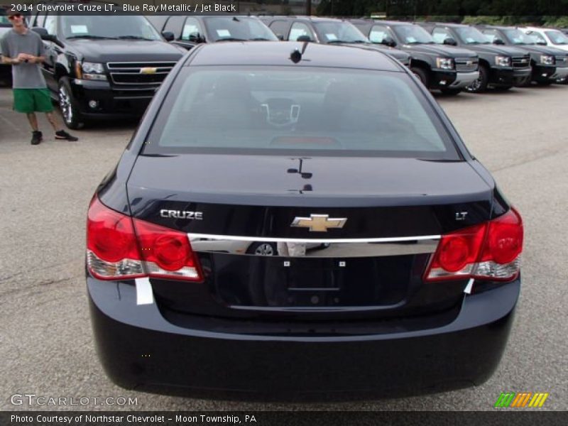 Blue Ray Metallic / Jet Black 2014 Chevrolet Cruze LT