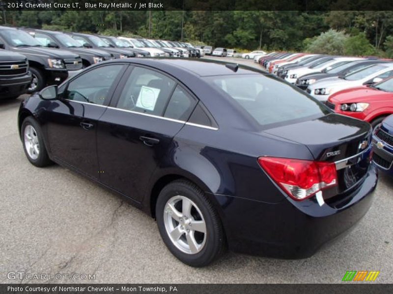 Blue Ray Metallic / Jet Black 2014 Chevrolet Cruze LT