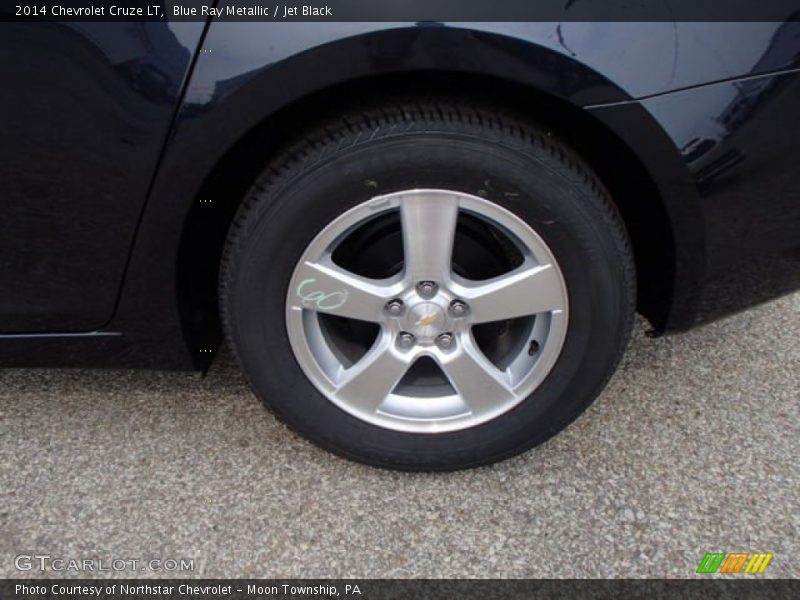 Blue Ray Metallic / Jet Black 2014 Chevrolet Cruze LT