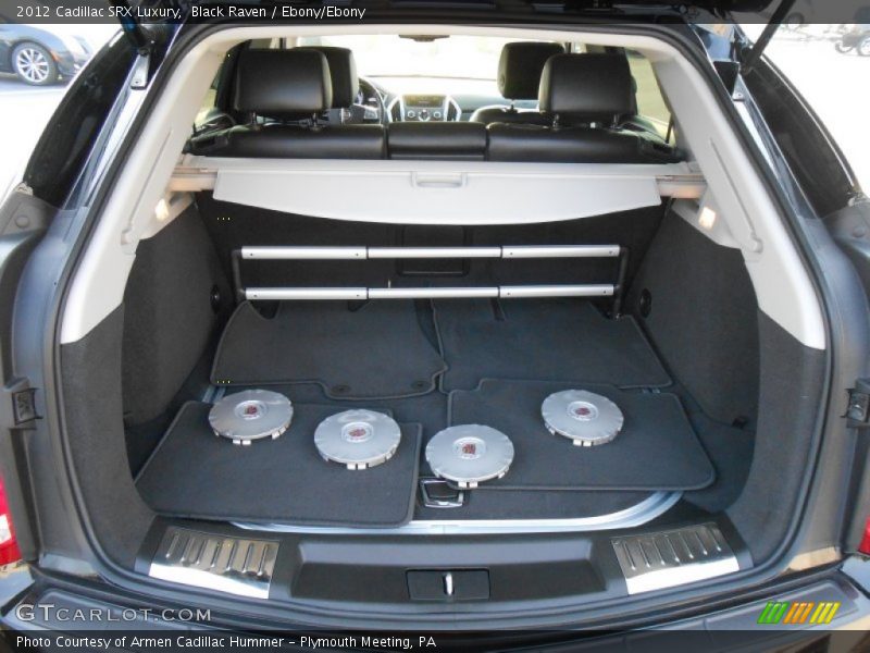Black Raven / Ebony/Ebony 2012 Cadillac SRX Luxury