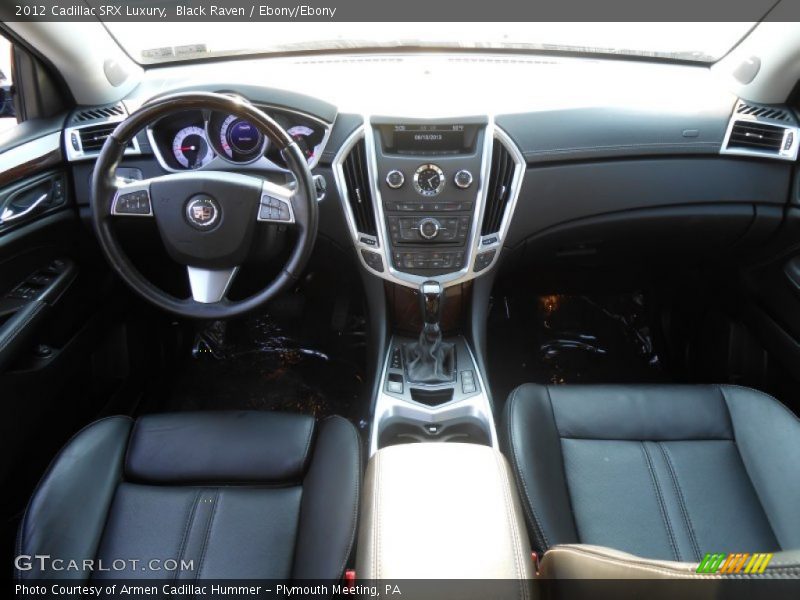 Black Raven / Ebony/Ebony 2012 Cadillac SRX Luxury