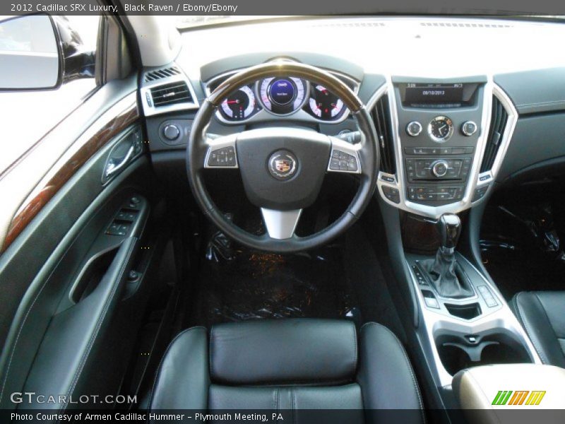 Black Raven / Ebony/Ebony 2012 Cadillac SRX Luxury