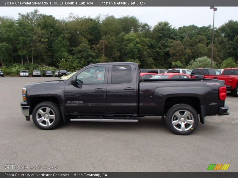 Tungsten Metallic / Jet Black 2014 Chevrolet Silverado 1500 LT Double Cab 4x4