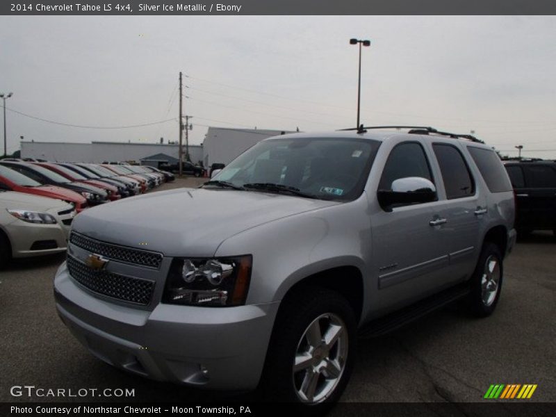 Silver Ice Metallic / Ebony 2014 Chevrolet Tahoe LS 4x4