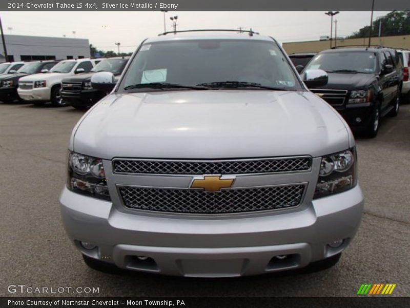 Silver Ice Metallic / Ebony 2014 Chevrolet Tahoe LS 4x4