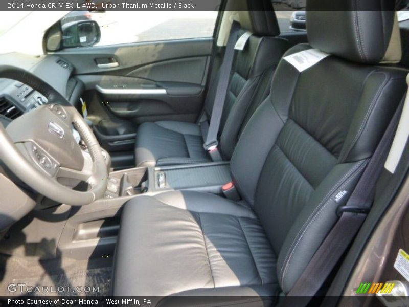 Urban Titanium Metallic / Black 2014 Honda CR-V EX-L AWD