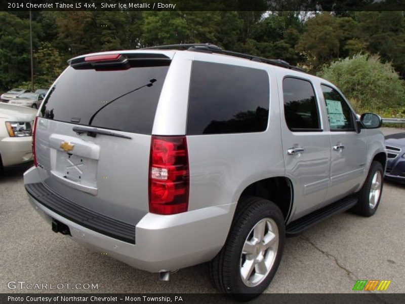 Silver Ice Metallic / Ebony 2014 Chevrolet Tahoe LS 4x4
