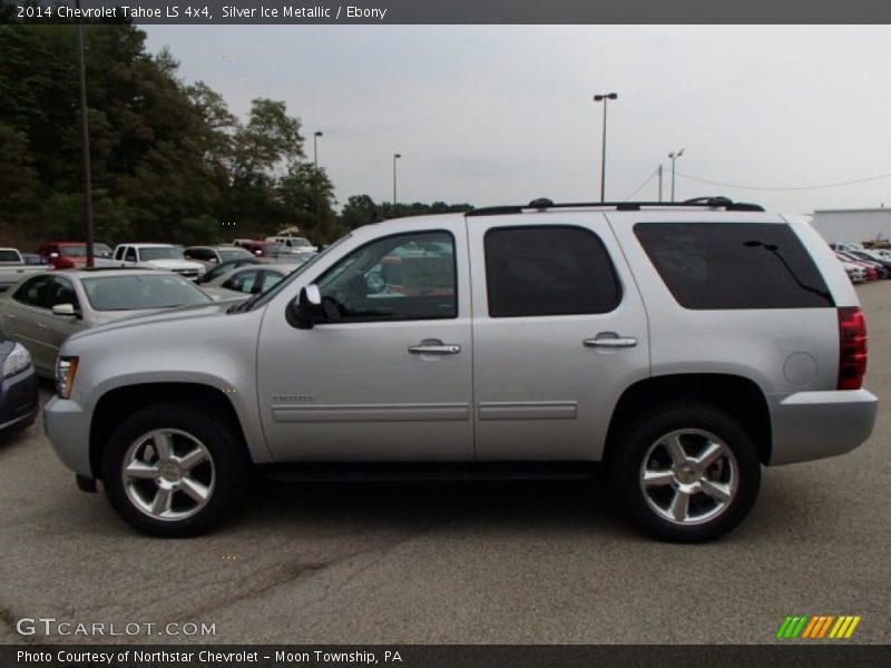 Silver Ice Metallic / Ebony 2014 Chevrolet Tahoe LS 4x4