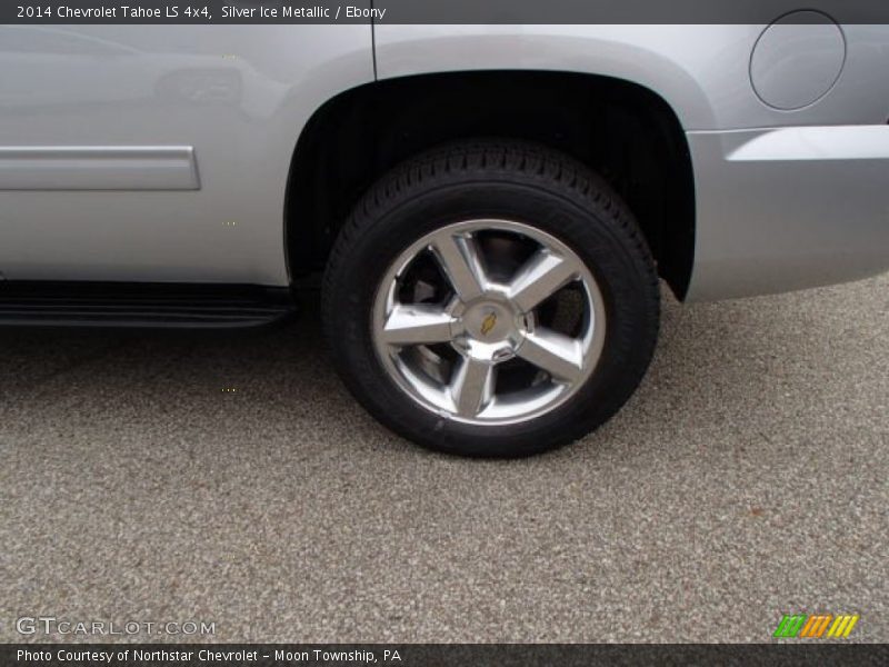 Silver Ice Metallic / Ebony 2014 Chevrolet Tahoe LS 4x4