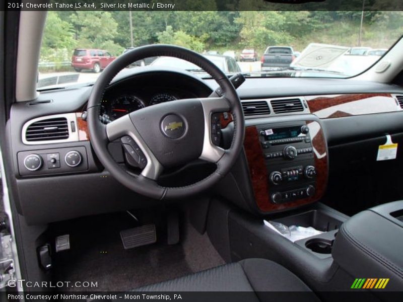 Silver Ice Metallic / Ebony 2014 Chevrolet Tahoe LS 4x4
