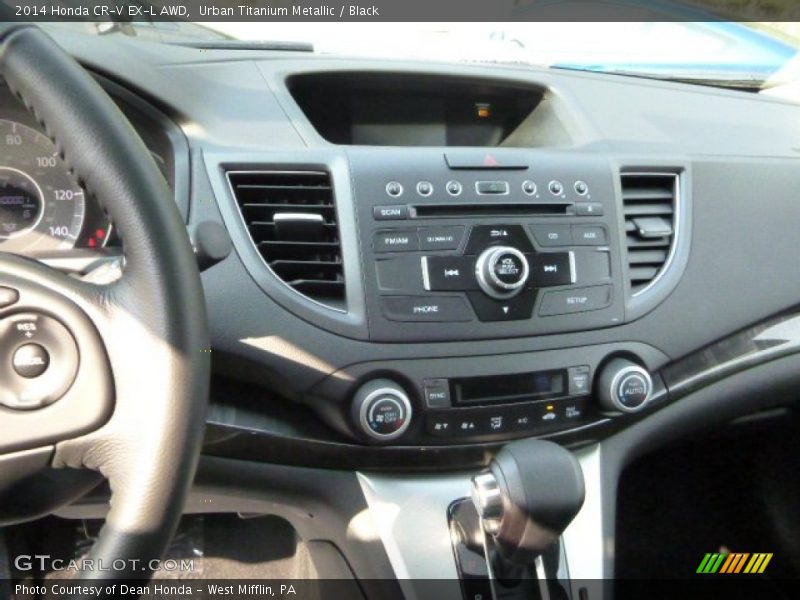 Urban Titanium Metallic / Black 2014 Honda CR-V EX-L AWD