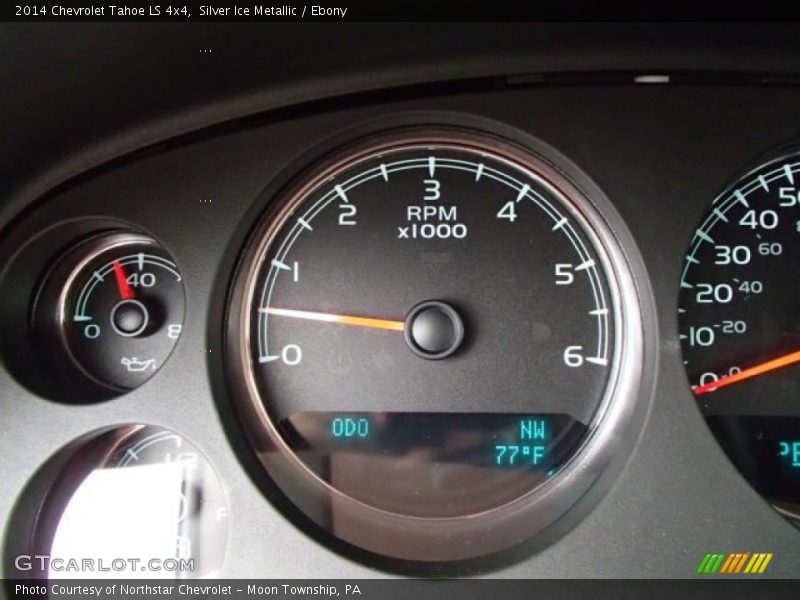 Silver Ice Metallic / Ebony 2014 Chevrolet Tahoe LS 4x4
