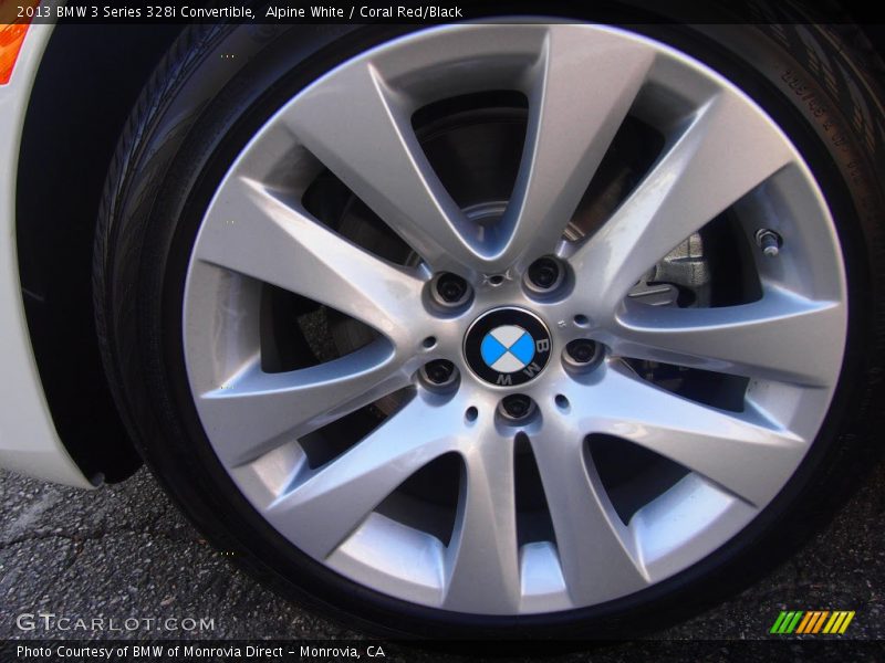 Alpine White / Coral Red/Black 2013 BMW 3 Series 328i Convertible