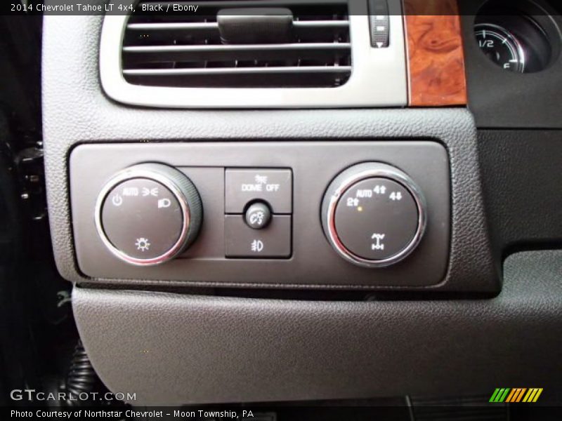 Controls of 2014 Tahoe LT 4x4