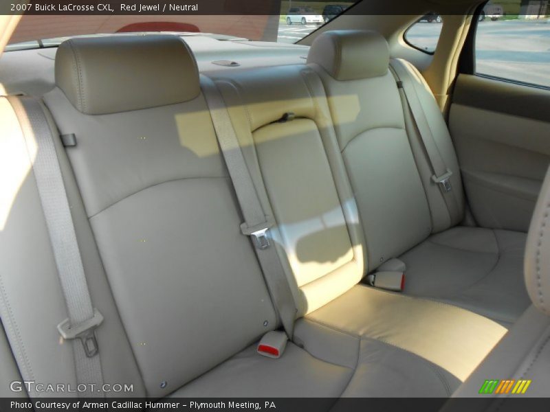 Red Jewel / Neutral 2007 Buick LaCrosse CXL