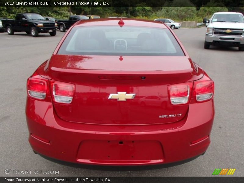 Crystal Red Tintcoat / Jet Black 2013 Chevrolet Malibu LT