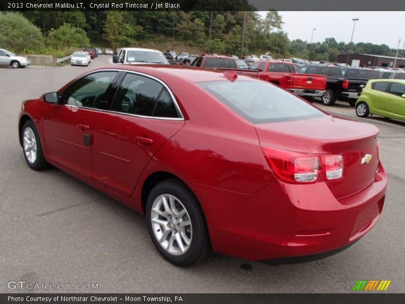 Crystal Red Tintcoat / Jet Black 2013 Chevrolet Malibu LT