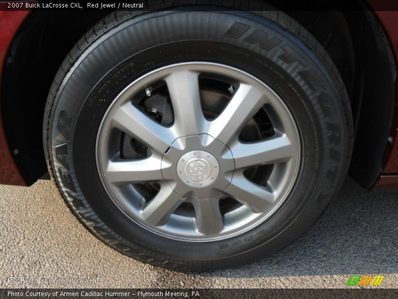 Red Jewel / Neutral 2007 Buick LaCrosse CXL