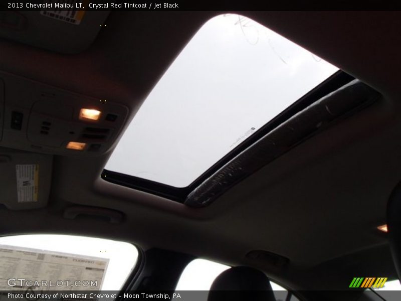 Crystal Red Tintcoat / Jet Black 2013 Chevrolet Malibu LT