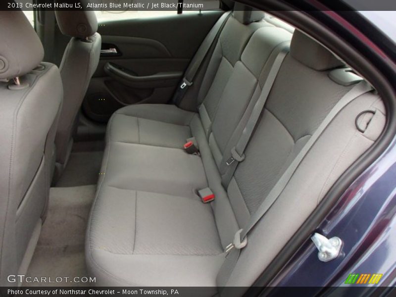Atlantis Blue Metallic / Jet Black/Titanium 2013 Chevrolet Malibu LS