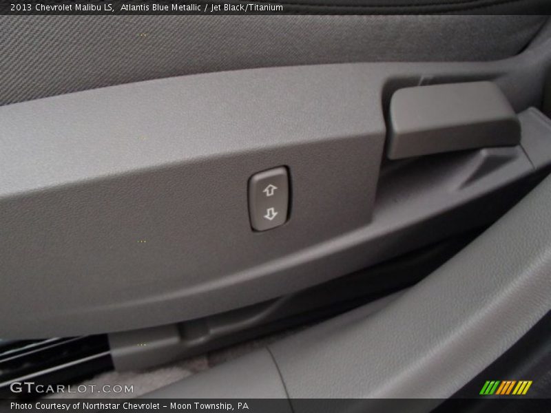 Atlantis Blue Metallic / Jet Black/Titanium 2013 Chevrolet Malibu LS