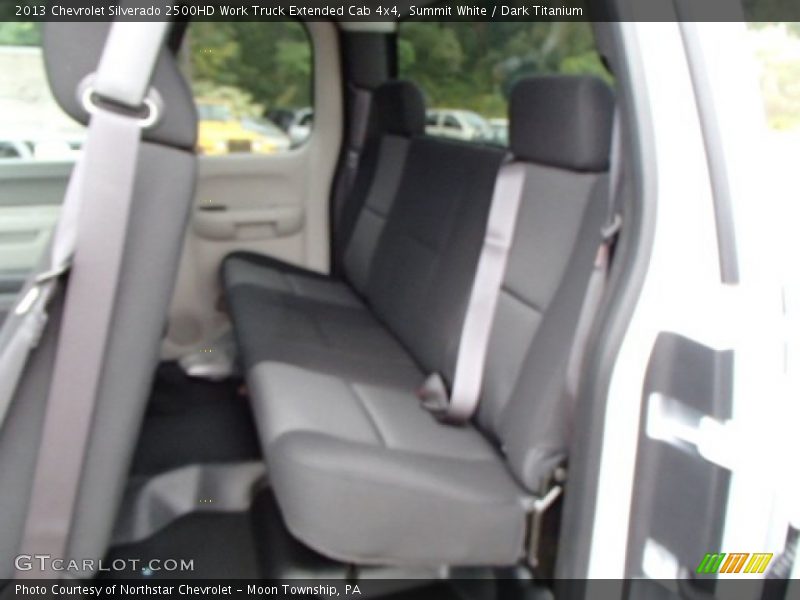 Summit White / Dark Titanium 2013 Chevrolet Silverado 2500HD Work Truck Extended Cab 4x4