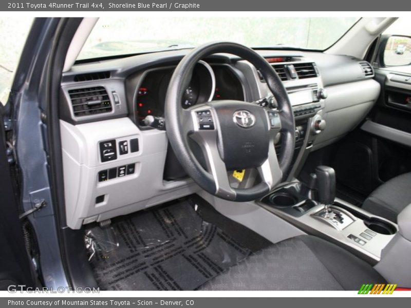 Shoreline Blue Pearl / Graphite 2011 Toyota 4Runner Trail 4x4