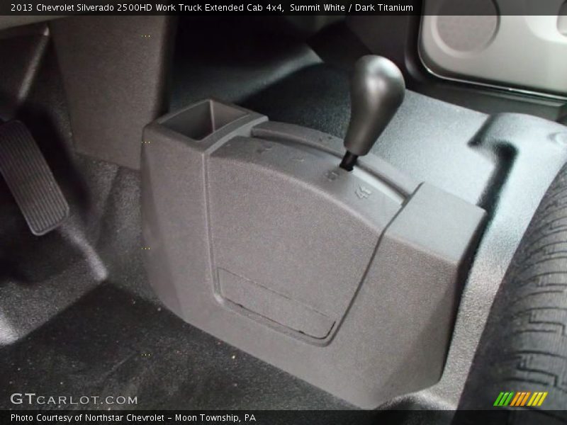 Summit White / Dark Titanium 2013 Chevrolet Silverado 2500HD Work Truck Extended Cab 4x4