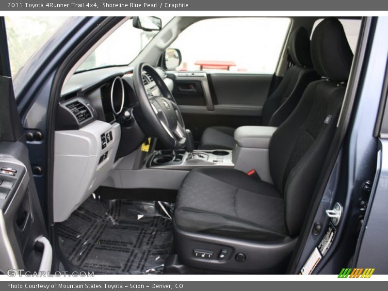 Shoreline Blue Pearl / Graphite 2011 Toyota 4Runner Trail 4x4