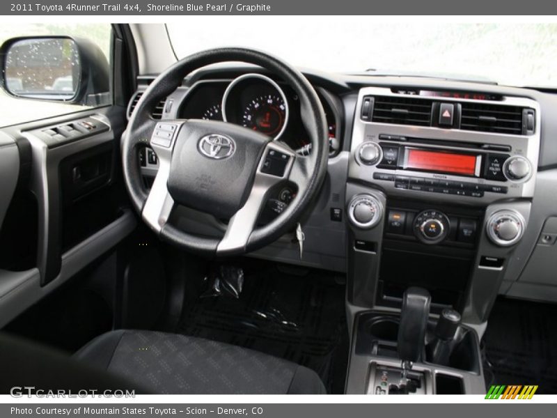 Shoreline Blue Pearl / Graphite 2011 Toyota 4Runner Trail 4x4