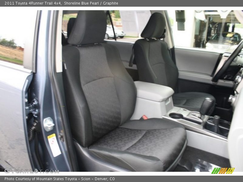 Shoreline Blue Pearl / Graphite 2011 Toyota 4Runner Trail 4x4