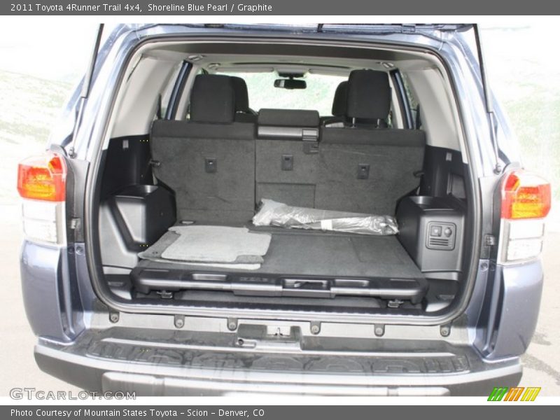 Shoreline Blue Pearl / Graphite 2011 Toyota 4Runner Trail 4x4