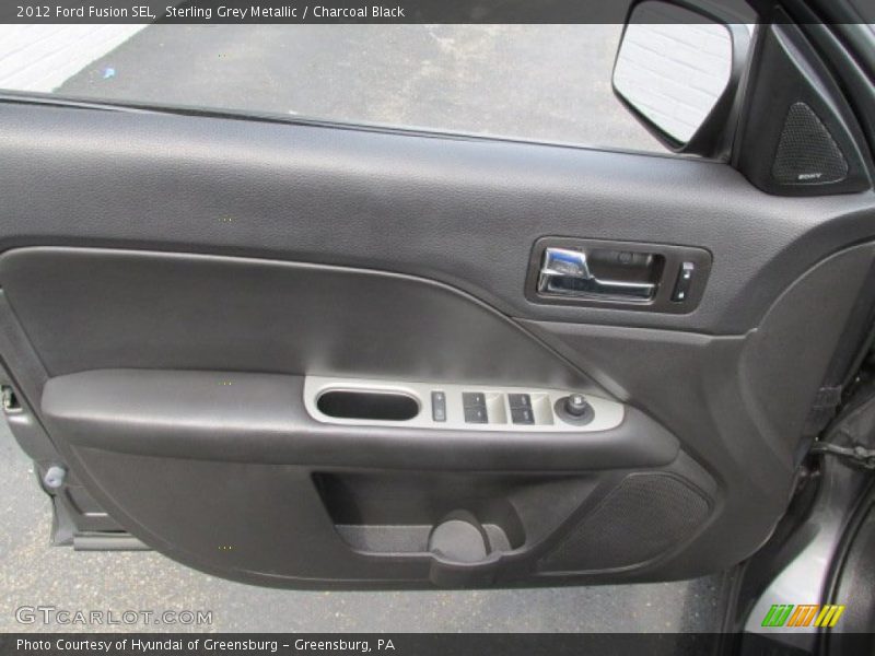 Sterling Grey Metallic / Charcoal Black 2012 Ford Fusion SEL