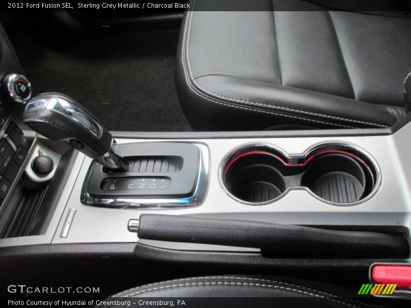 Sterling Grey Metallic / Charcoal Black 2012 Ford Fusion SEL