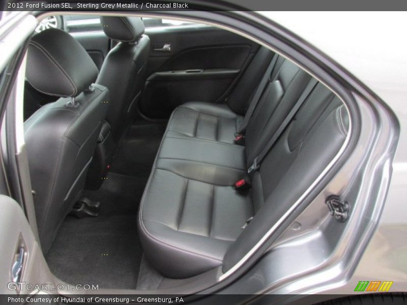 Sterling Grey Metallic / Charcoal Black 2012 Ford Fusion SEL