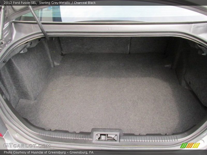 Sterling Grey Metallic / Charcoal Black 2012 Ford Fusion SEL