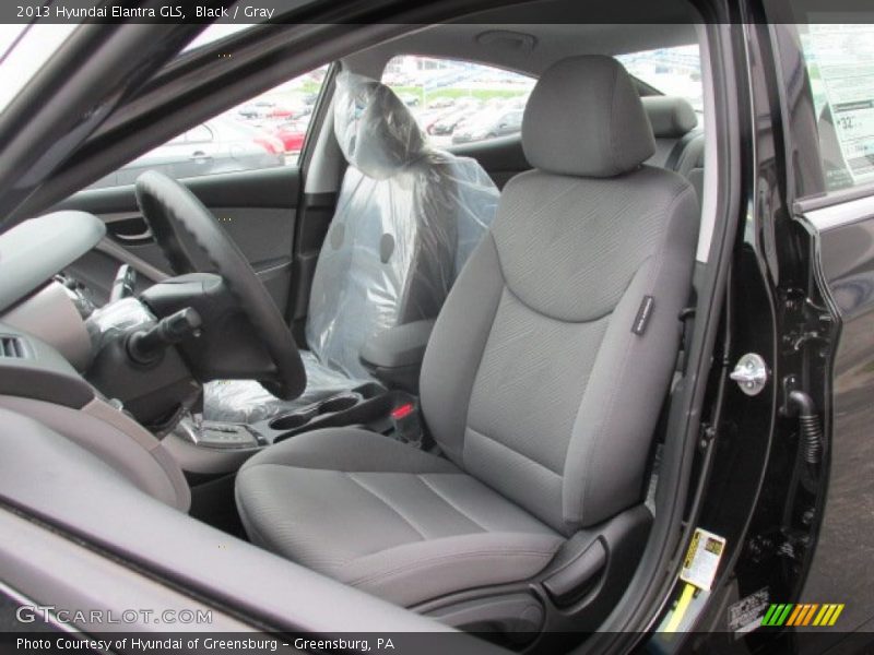 Black / Gray 2013 Hyundai Elantra GLS