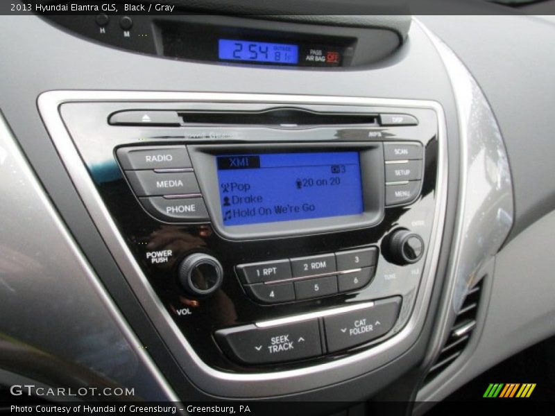Black / Gray 2013 Hyundai Elantra GLS