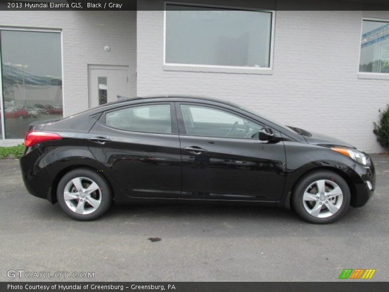 Black / Gray 2013 Hyundai Elantra GLS
