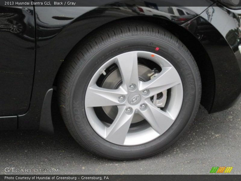 Black / Gray 2013 Hyundai Elantra GLS