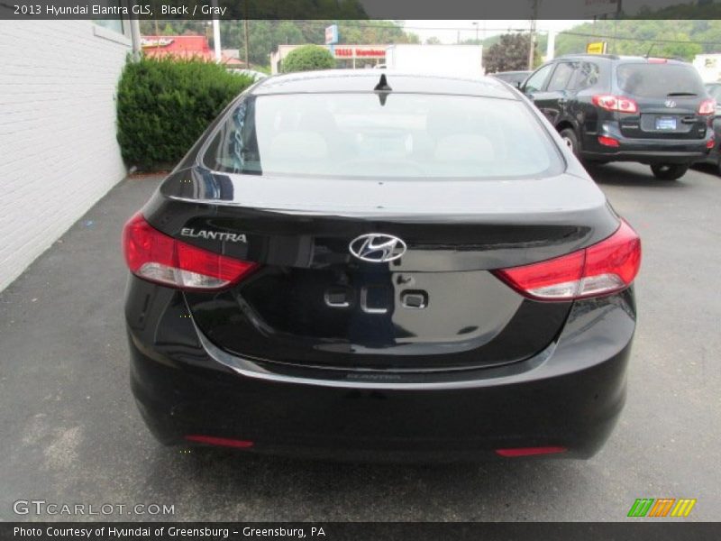 Black / Gray 2013 Hyundai Elantra GLS